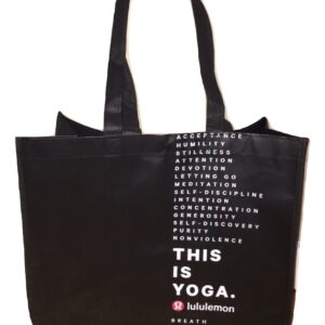 lululemon Holiday Special Edition LARGE Reusable Tote Carryall Gym Bag