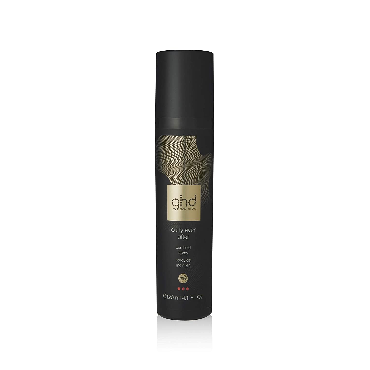 ghd Curly Ever After Heat Protectant for Hair ― Curl Hold Spray for Hair Styling, Heat Protection System for Higher Definition, Longer Lasting & Superior Hold Curls ― 4.1 fl. oz.