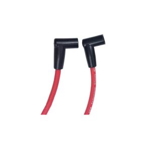 A-Team Performance - 8.0 mm Red Silicone Spark Plug Straight Boot 6 Wires, - Coil-in-Cap HEI Design System - Compatible With AMC/JEEP 199, 232, 252, 258, 282