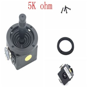 Lai Ke Wei Joystick Potentiometer 5K Ohm Switch Rotary Bidirectional JH-D202X-R2 Joystick Joystick Potentiometer Black