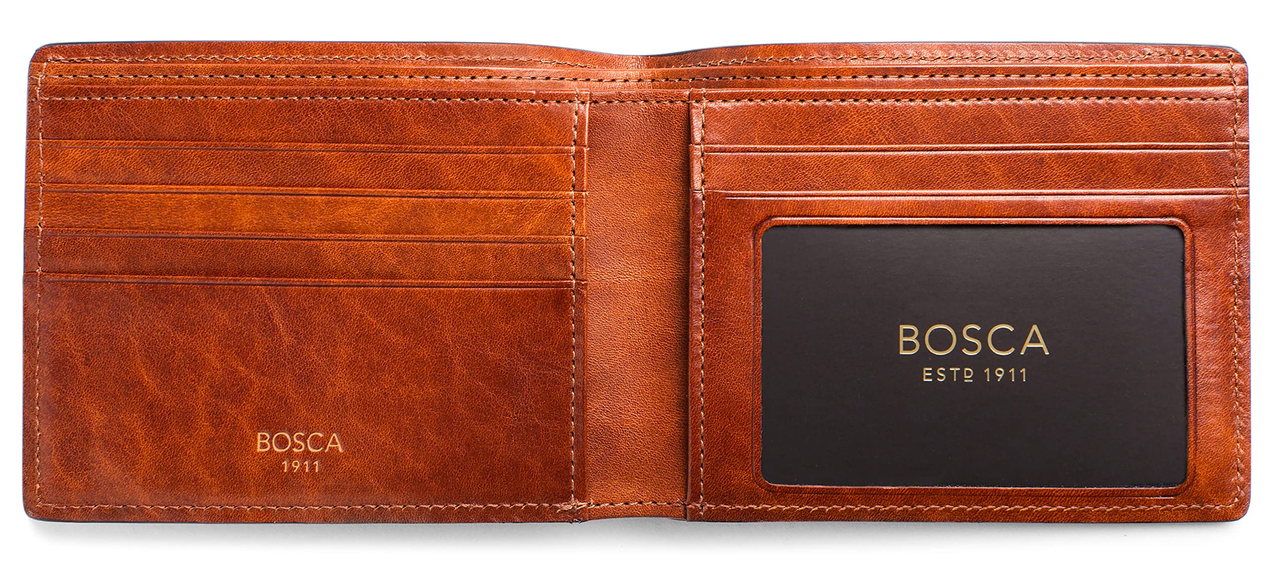 Bosca Men’s Wallet, Dolce Leather Executive I.D. Wallet