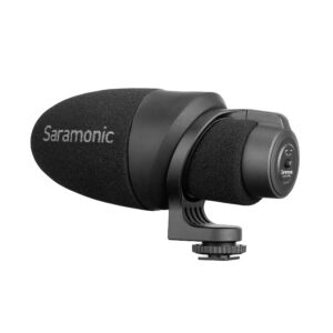 Saramonic Shotgun Microphone for DSLR, Mirrorless, Video Cameras, Smartphones & Tablets (CamMic)