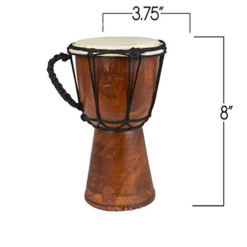 Drums Djembe Drum Djembe jembe is a Rope- goat skin Covered Goblet Drum Played by Hands West Africa style (4x8)