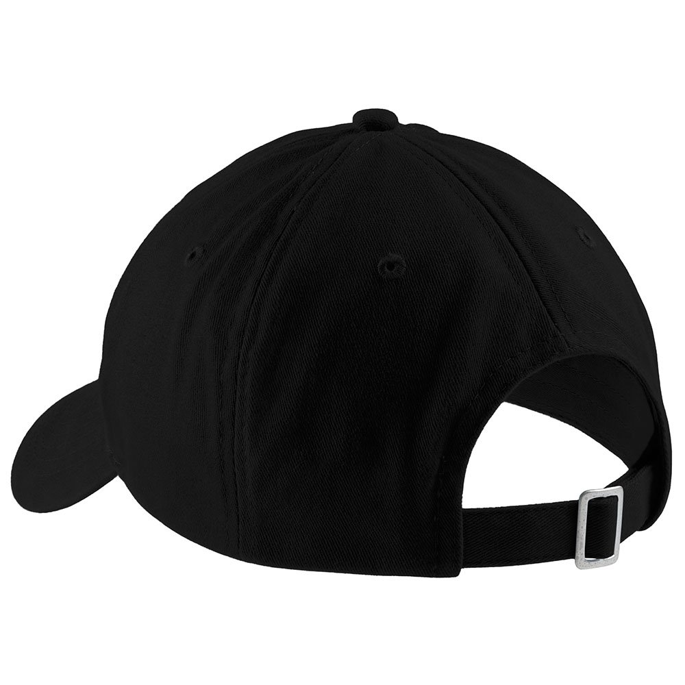 Trendy Apparel Shop Stfu Embroidered Soft Crown 100% Brushed Cotton Cap - Black