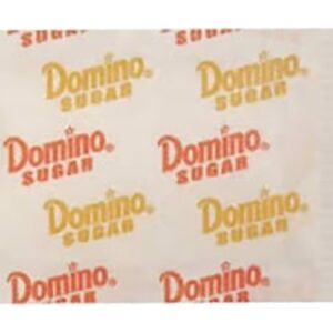 Domino Premium Pure Cane Granulated Sugar Packets, 2000 Count (Pack of 1)