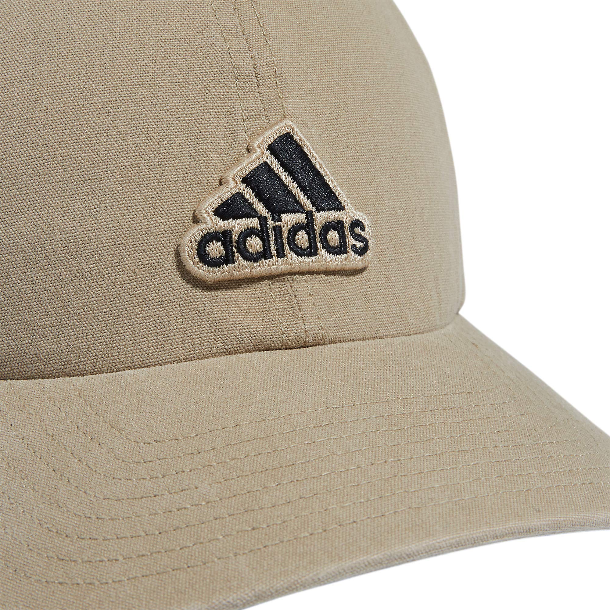 adidas Men's Ultimate 2.0 Relaxed Adjustable Cotton Cap, Washed Khaki/Black, One Size