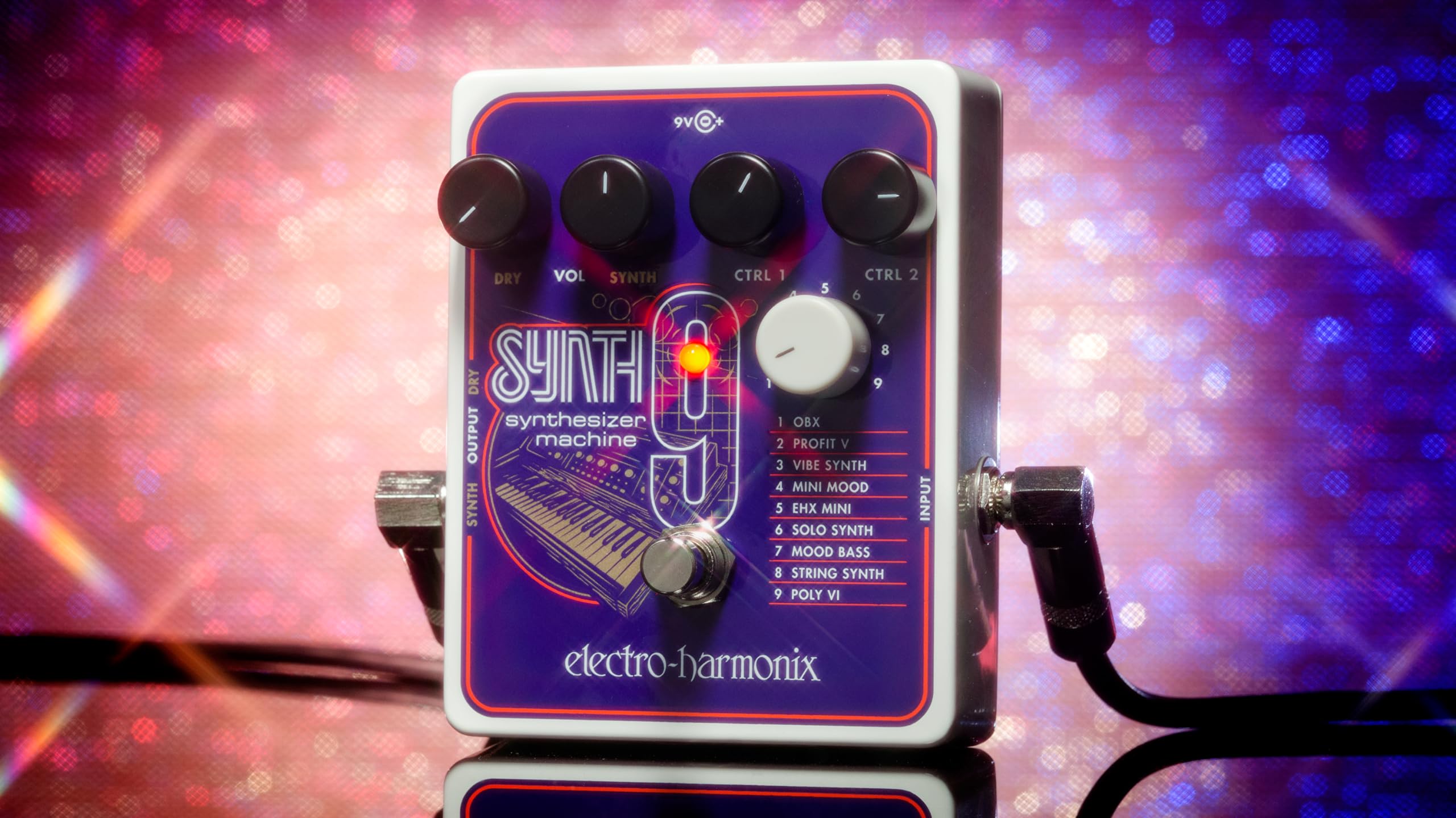 Electro-Harmonix SYNTH9 Synthesizer Machine Pedal