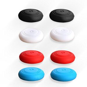 Ambertown Analog Controller Gamepad Thumb Stick Grips Thumbsticks Joystick Cap Cover for Switch NS Controller Joy-Con (4 Pair)