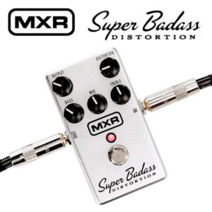 MXR M75 Super Badass Distortion Pedal w/Bonus RIS Picks (x3) 710137067745