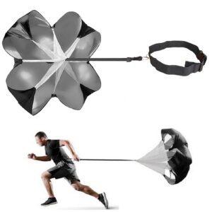 jeelad speed training resistance parachute running chute power for football overspeed training