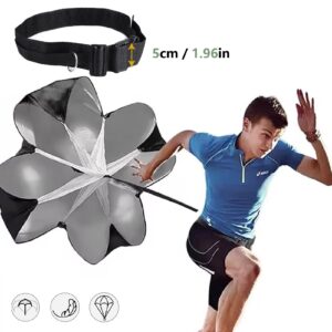 JEELAD Speed Training Resistance Parachute Running Chute Power for Football Overspeed Training