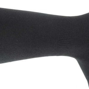 Fitliva Teen Juniors High Knee Athlete Long Tube Sports Socks (3Pack-Black)