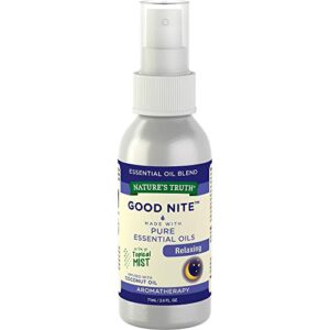 nature's truth calming goodnite mist spray, 2.4 fl oz