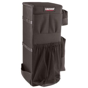 Lakewood Fishing Black Ice Pak Locker Tackle Box Adjustable Shoulder Straps