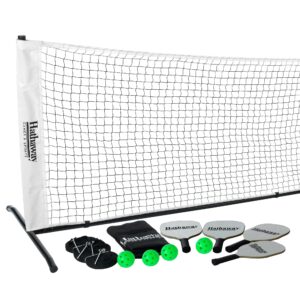 hathaway deluxe pickleball game set black