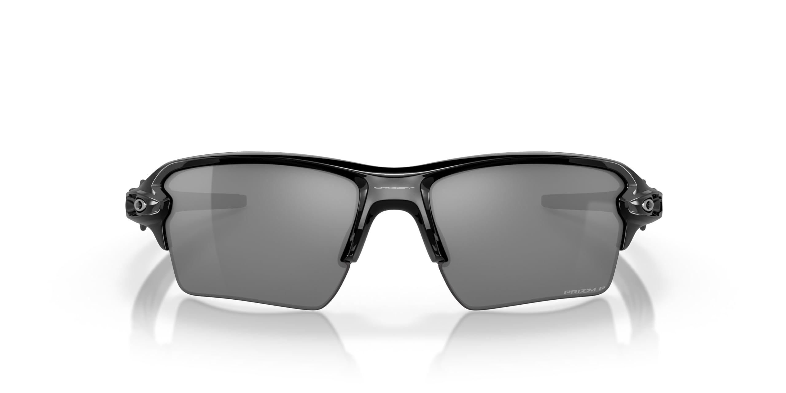 Oakley Men's Oo9188 Flak 2.0 XL Rectangular Sunglasses, Polished Black/Prizm Black Polarized, 59 mm