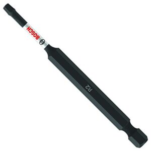 BOSCH ITSQ23501 1-Piece 3-1/2 In. Square #2 Impact Tough Screwdriving Power Bit