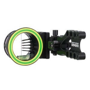 spot hogg grinder mrt micro adjust archery sight-right hand/five pin/.019