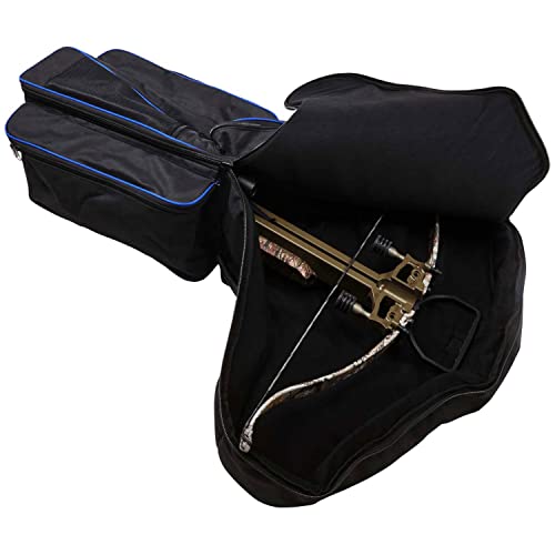 Excalibur Ex-Shield Hunting Durable Versatile Spacious Zippered Padded Secure Crossbow Case with Shoulder Strap, Carry Handle and Multiple Pockets