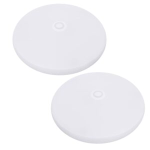 Facon 3-1/2'' LED RV Puck Light with Switch, 2-Packs Slim Surface Mount Ceiling Dome Light, 12V DC Interior Light for RV Camper Trailer Motorhome, 4000K Cool White