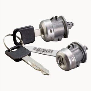 ri-key security - pair of door lock cylinders lock set with keys for ford f250 1999-2015