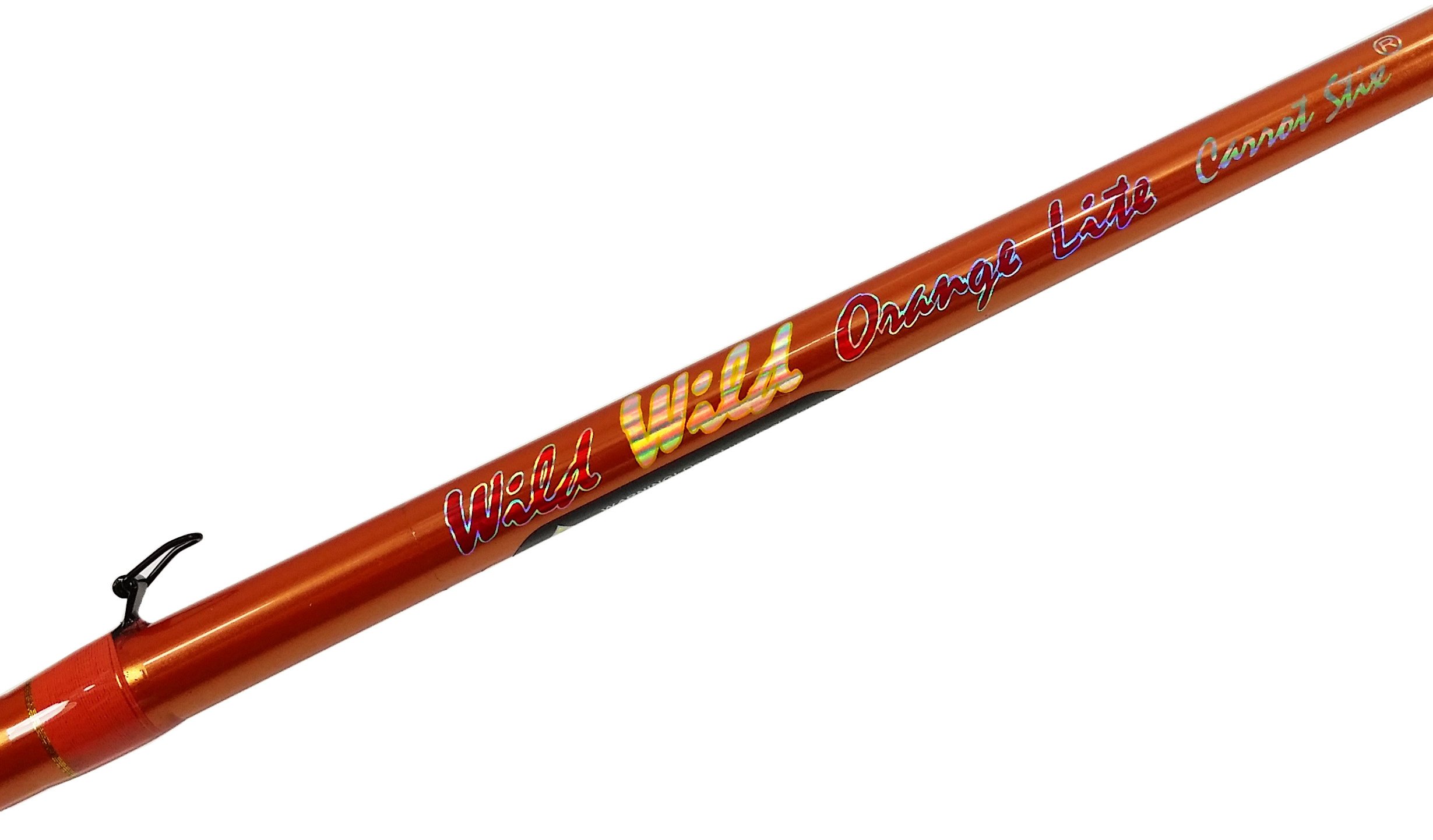 Carrot Stix Spinning Fishing Rod Wild Wild Orange Lite (6' 7" Light)