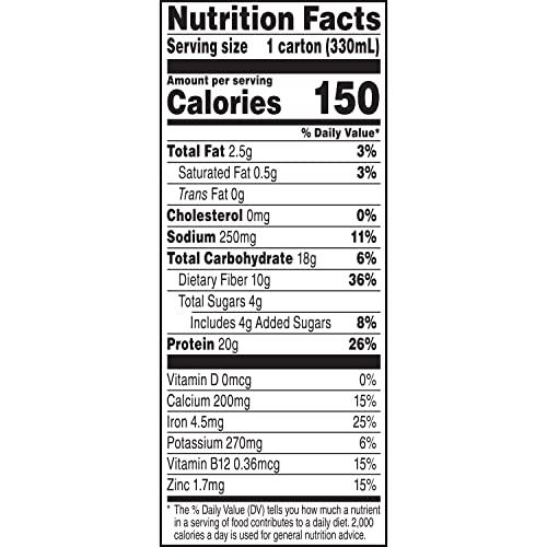 Evolve Plant Based Protein Shake, Café Mocha, 20g Vegan Protein, Dairy Free, No Artificial Sweeteners, Non-GMO, 10g Fiber, 11oz, (12 Pack) (Formula May Vary)