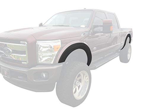 Monkey Autosports 2011-2016 Ford F250/F350 Factory/OE design Fender Flares | Set of 4 | Front Right, Front Left, Rear Right and Rear Left | Fits 2011-2016 FORD F-250 and F-350 (EXCLUDES Dually Models)