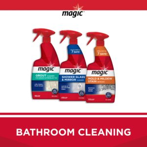 MAGIC 3124 Tub and Tile Refinishing Kit - Bright White - Paint On - Works On Ceramic Porcelain Acrylic Fiberglass Surfaces