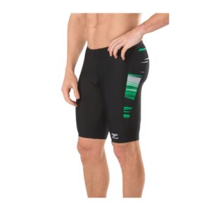 speedo men's swimsuit jammer endurance+ havoc state - manufacturer discontinued