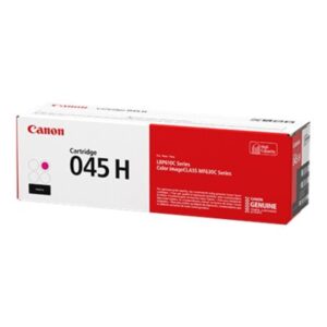 Canon Genuine Toner, Cartridge 045 Magenta, High Capacity (1244C001), 1 Pack Color imageCLASS MF634Cdw, MF632Cdw, LBP612Cdw Laser Printer