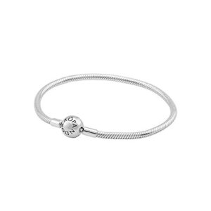 pandora smooth silver clasp bracelet 59072819