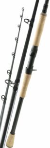 okuma fishing tackle evx-c-861xxh-tb evx telescopic musky graphite fishing rod, black