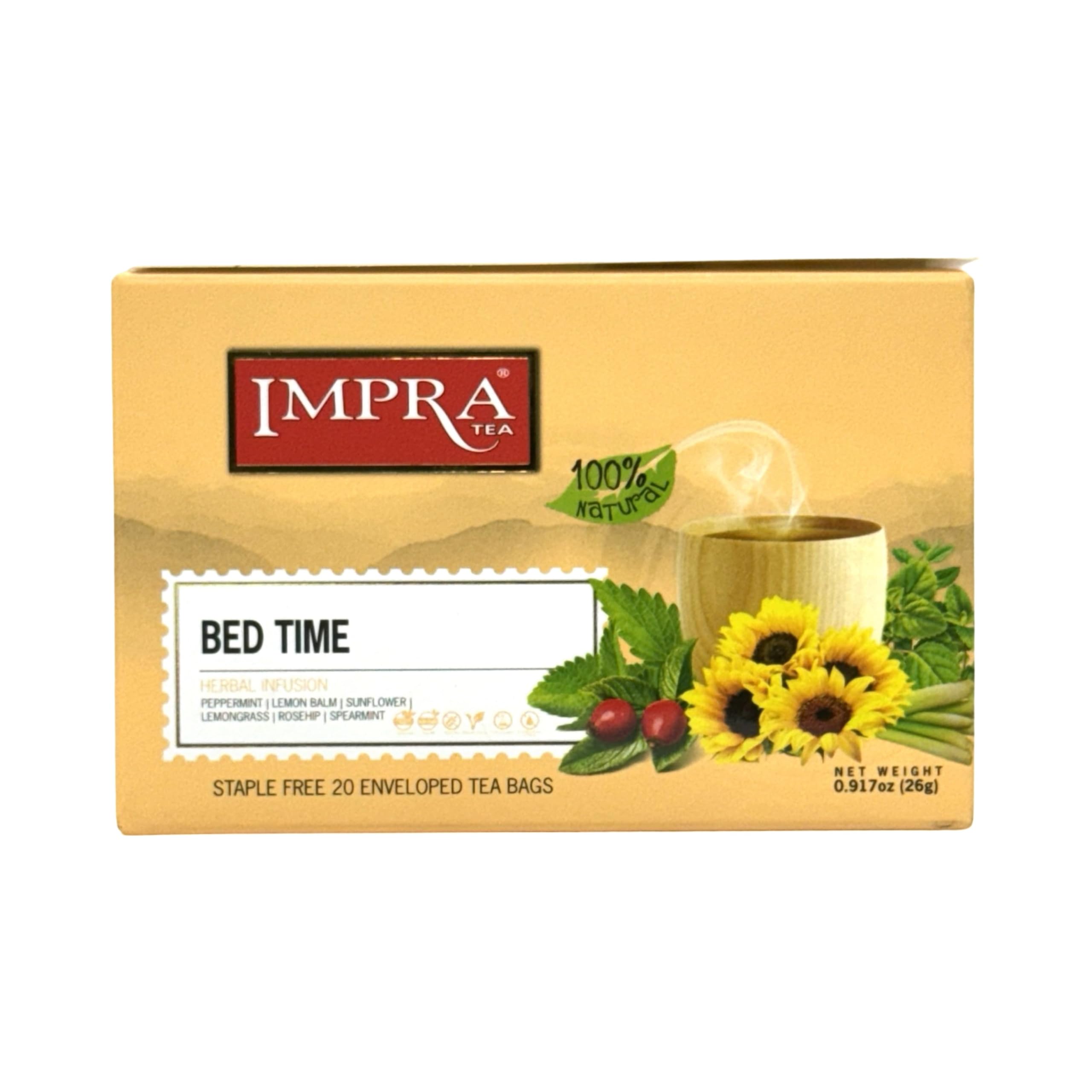 Impra Herbal Sleep Tight , 1. 3g /20ct/26 g (3 pack)