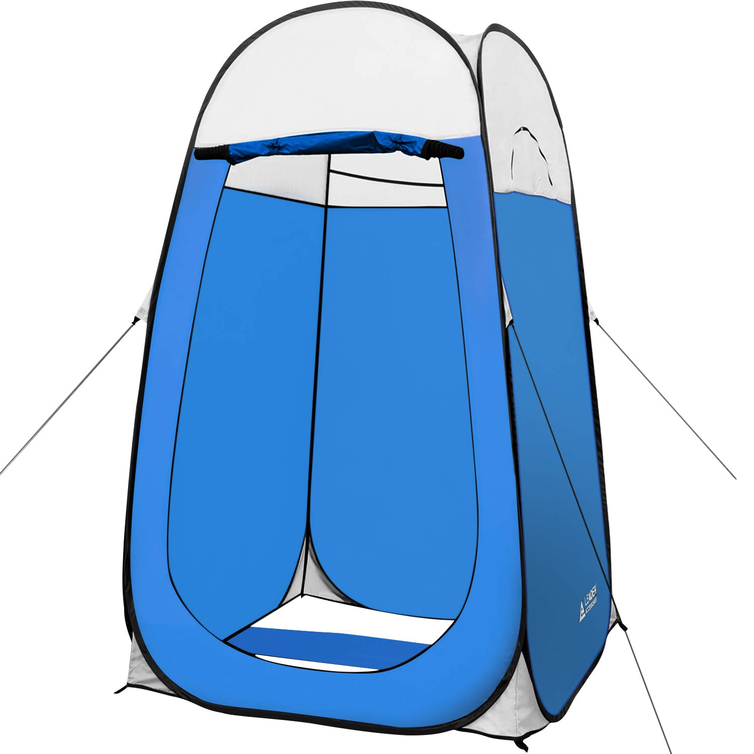 Leader Accessories Pop Up Shower Tent Dressing Changing Tent Pod Toilet Tent 4' x 4' x 78"(H) Big Size (Blue)