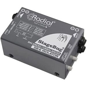 Radial Engineering StageBug SB-6 Isolator with 1 Year Free Extended Warranty