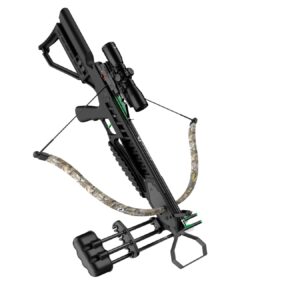 CenterPoint Tyro 4X Recurve Crossbow Package With 4x32mm Scope, Camo