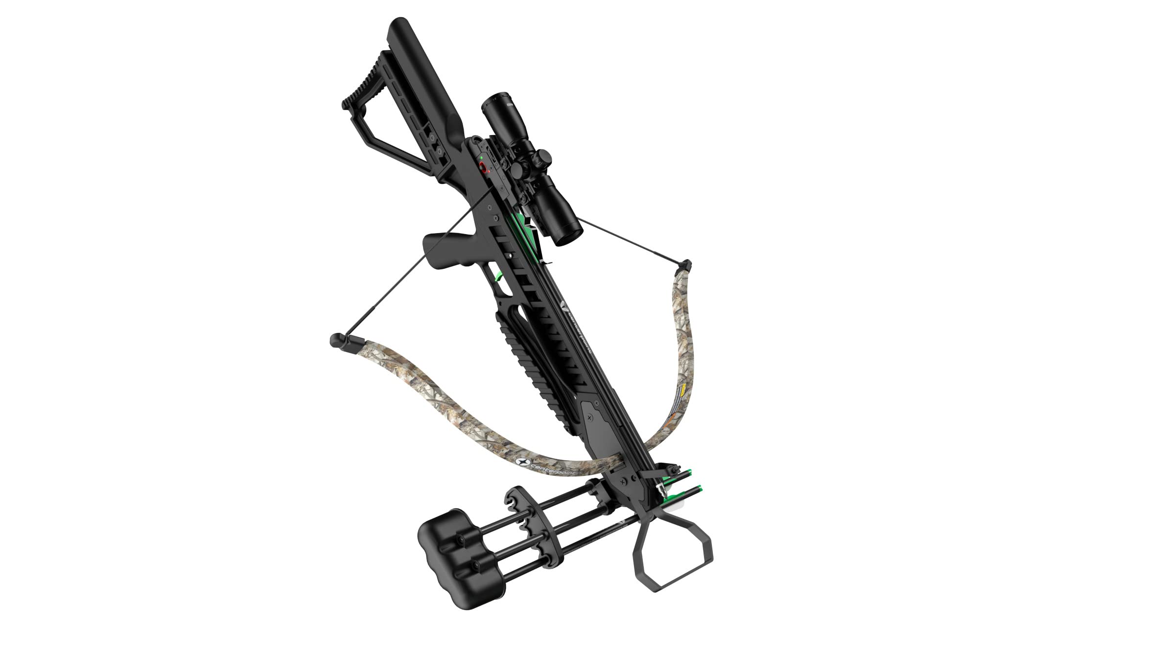 CenterPoint Tyro 4X Recurve Crossbow Package With 4x32mm Scope, Camo