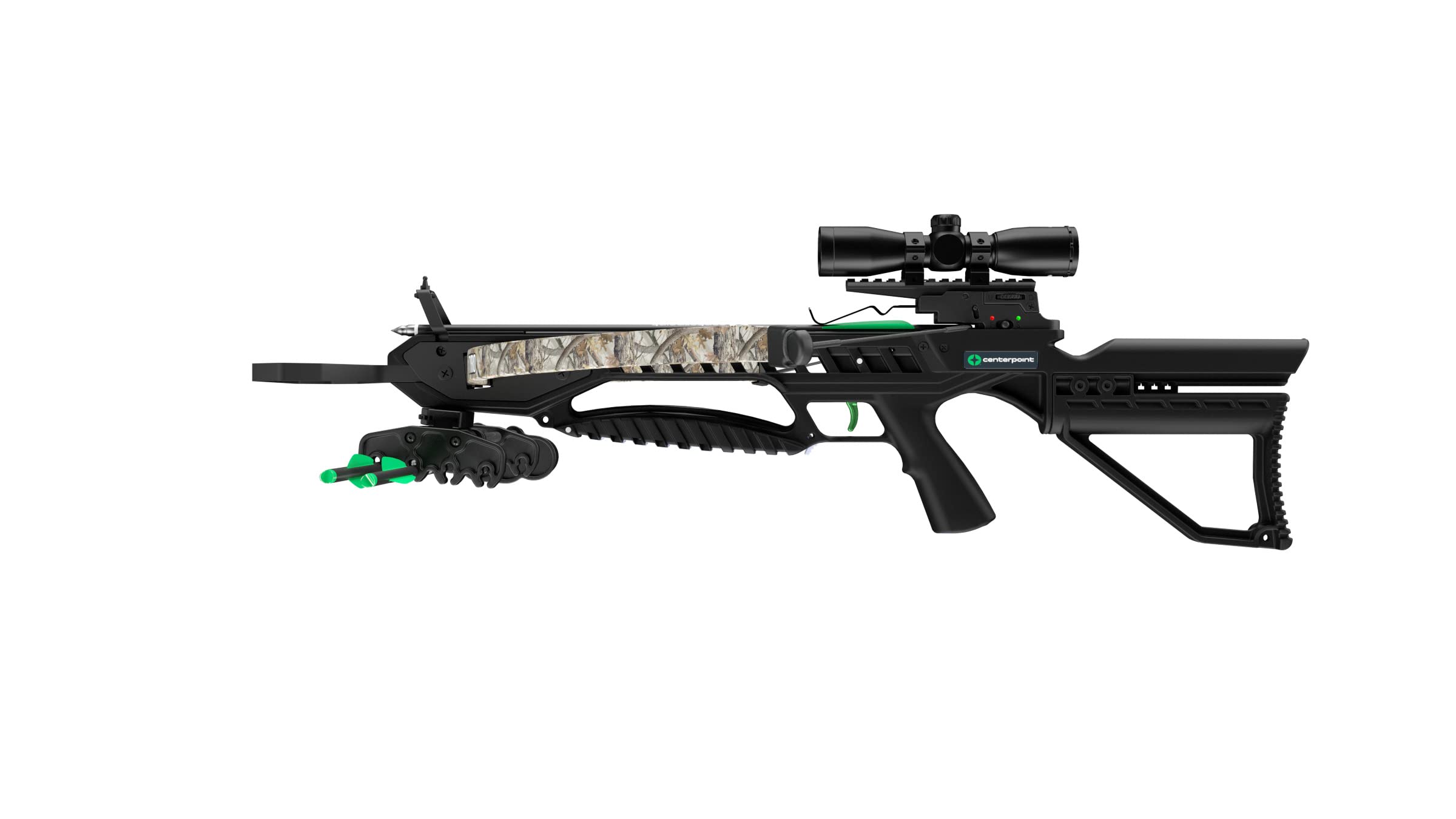 CenterPoint Tyro 4X Recurve Crossbow Package With 4x32mm Scope, Camo