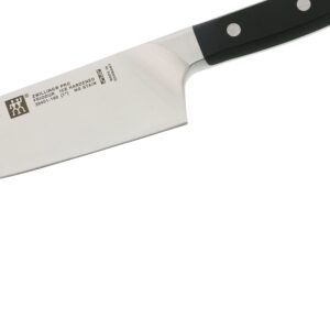 ZWILLING J.A. Henckels 38401-183 Chef's Knife, 7", Black/Stainless Steel