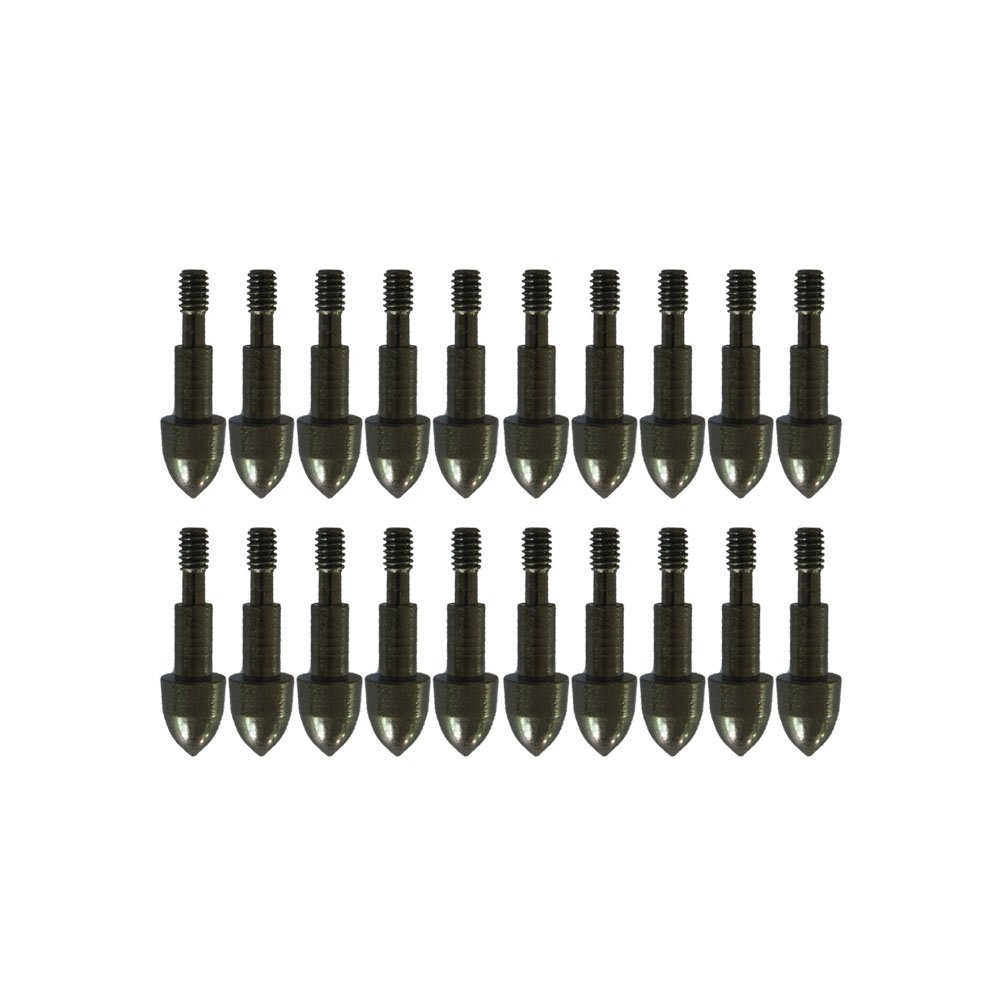 JIEXI HWYP Archery 85 Grain Arrow Field Points for ID 6.5mm Arrow Pack of 50