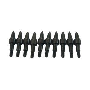 JIEXI HWYP Archery Arrow Points Field Points for ID 7.62mm Arrow Pack of 50 (125 Grain)