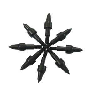 JIEXI HWYP Archery Arrow Points Field Points for ID 7.62mm Arrow Pack of 50 (125 Grain)