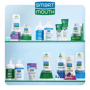 SmartMouth Original Activated 24hr Fresh Breath Rinse 2-pack and Single Travel Packs, Fresh Mint