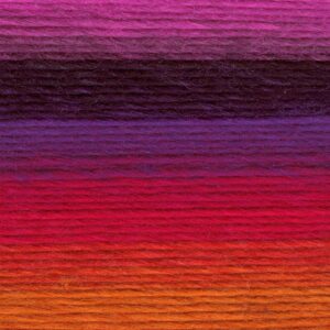 Lion Brand Yarn Landscapes Yarn, Multicolor Yarn for Knitting, Crocheting Yarn, 1-Pack, Volcano