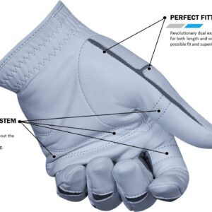 Bionic Men's Performance Grip Pro Premium Leather Golf Glove (Large, Left)