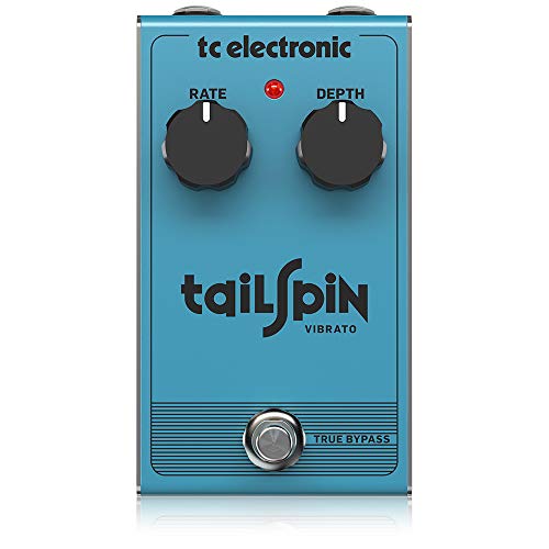 TC Electronic TAILSPIN VIBRATO Classic True Pitch Vibrato with All-Analog Bucket-Brigade Design