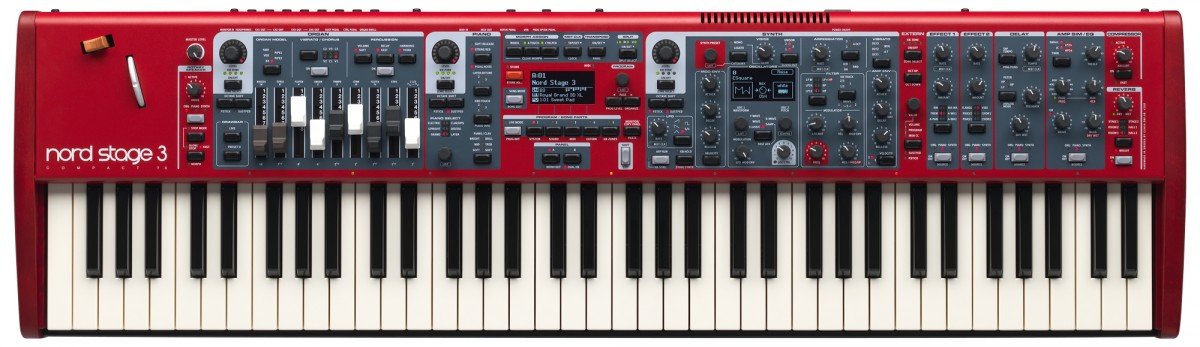 Nord Stage 3 Compact 73-Key Digital Piano with Semi-Weighted Keybed