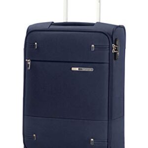 Samsonite Men and Women Spinner S, Length: 35 cm (55 cm-35 L), Blue (Navy Blue), 35 x 20 x 55 cm