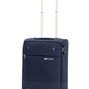 Samsonite Men and Women Spinner S, Length: 35 cm (55 cm-35 L), Blue (Navy Blue), 35 x 20 x 55 cm